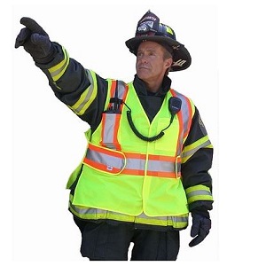 Class 2 Public Safety Vest - Lime Safety Vest- 8 Count